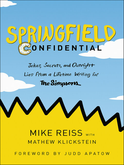 Title details for Springfield Confidential by Mike Reiss - Wait list